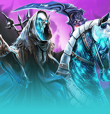 四騎士持槍並攻擊